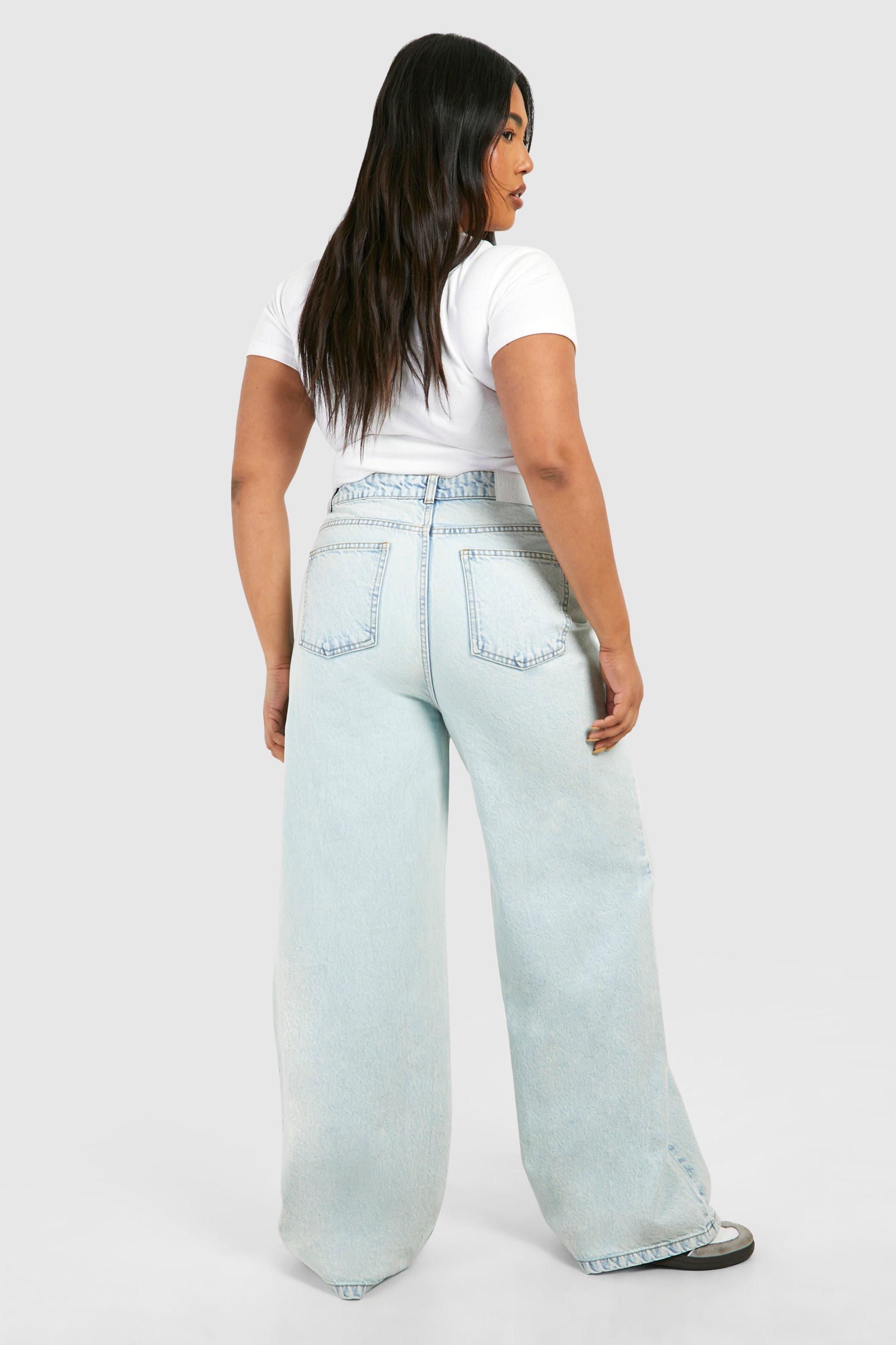 Plus size acid wash jeggings best sale